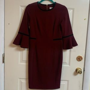 Calvin Klein women dress size 8P stretch elegant
